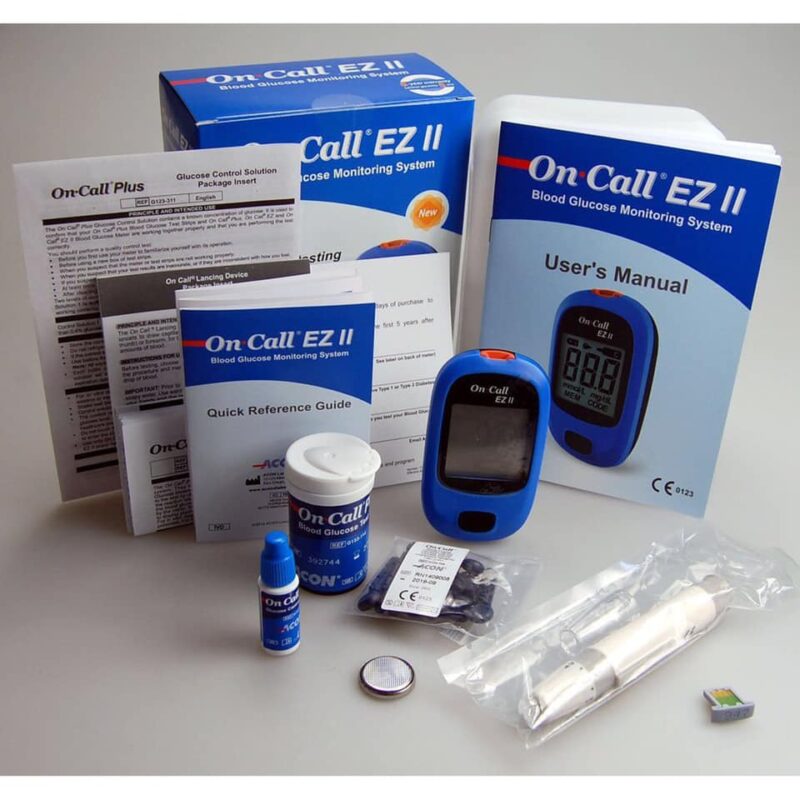Máy đo đường huyết Oncall EZ ll