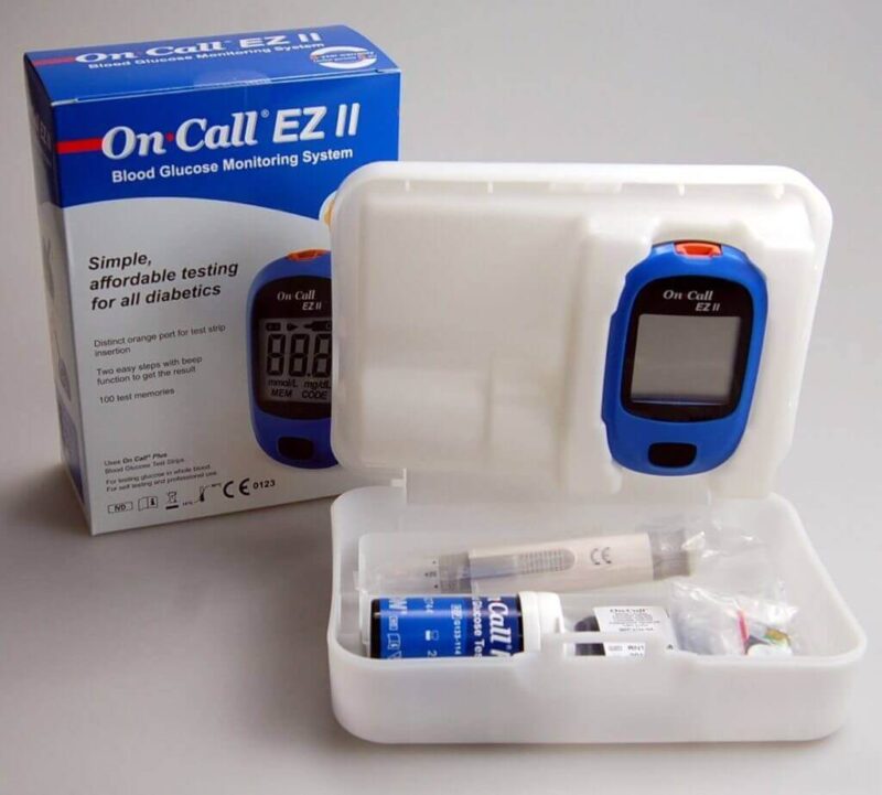 Máy đo đường huyết Oncall EZ ll